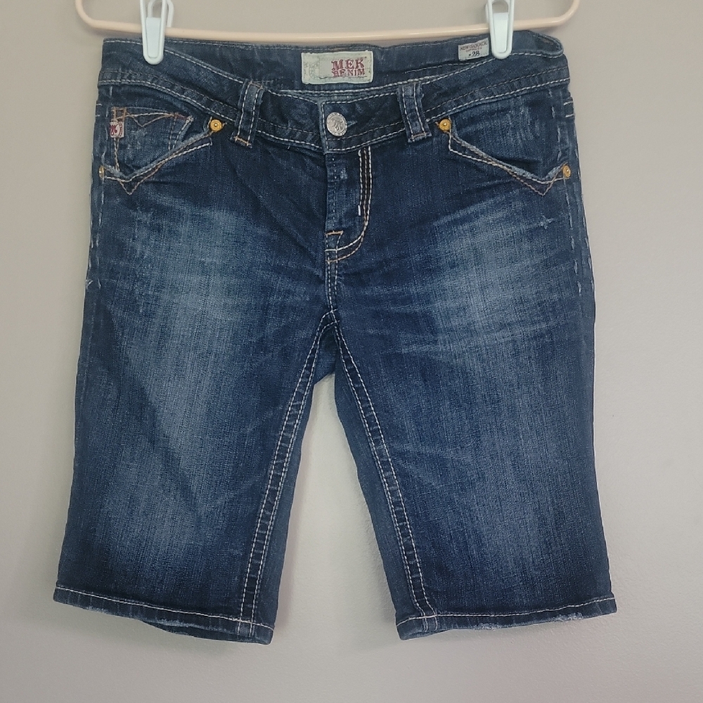 MEK Denim New Oaxaca  Jean Shorts Size 28